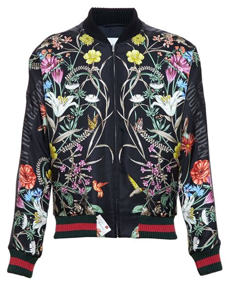 gucci floral jacket women's|Gucci winter coats for women.